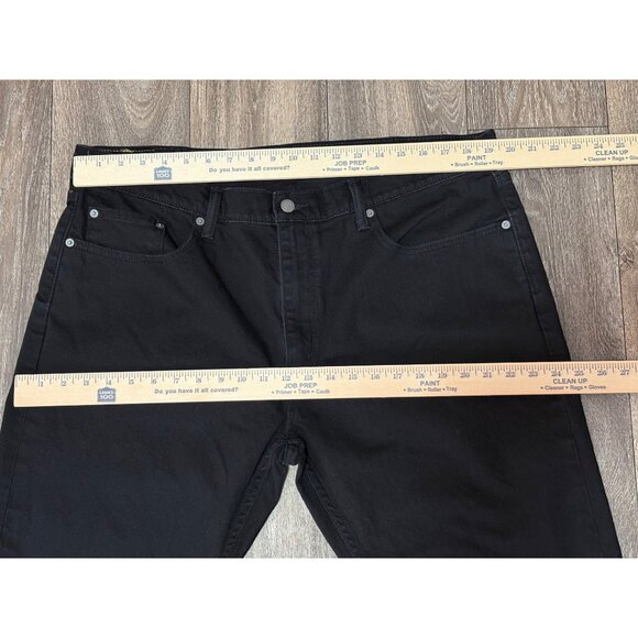 Levi's 559 Jeans Men's 40X30 Black Relaxed Fit Straight Leg Flex Dark Stretch - Picture 3 of 12
